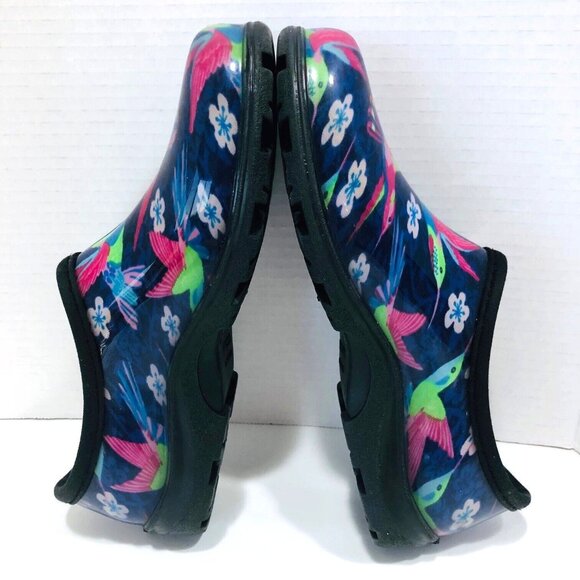 Sloggers Womens Clogs Mules Shoes 9 Hummingbird Waterproof Gardening Outdoors - Picture 3 of 10
